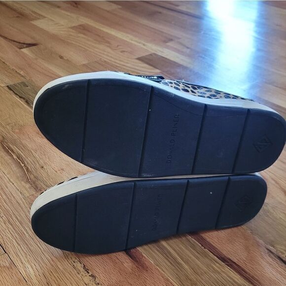 DONALD PLINER Richie Cheetah Calf Hair Leather 6.5 - Picture 7 of 9